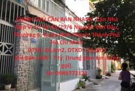 CHÍNH CHỦ CẦN BÁN NHANH  Căn Nhà Đẹp Vị Trí Tại Quận Bình Thạnh , TP HCM